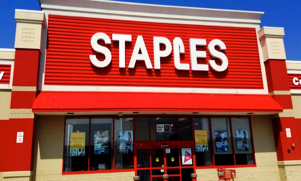 Staples® Prototypes for Use in Various Retail Stores in USA
