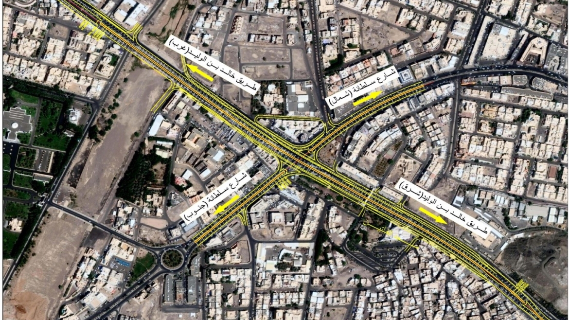 Improving Traffic Operations at the Intersection of Khalid Ibn Al-Waleed Road with Sultana Street in Al Madinah Al Munawarah/ KSA