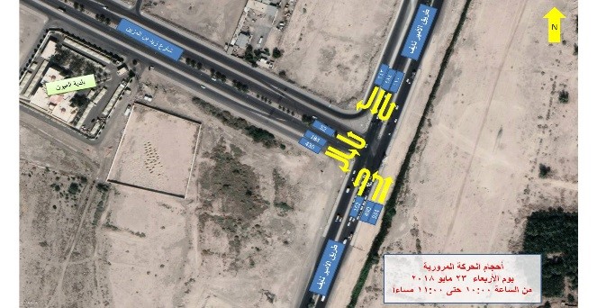 Traffic Assessment of the Intersection of Prince Naif Road with Zaid Ibn Al-Mozayen Road (Al-Oyoun Intersection) in Al Madinah Al Munawarah/ KSA